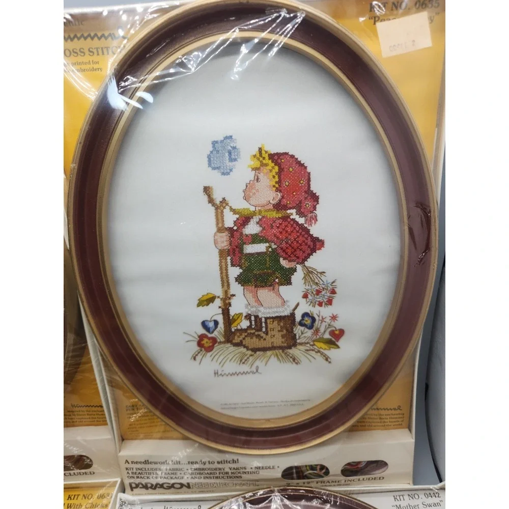 LOT of Paragon Needlecraft Kits Hummel Cross Stitch 9